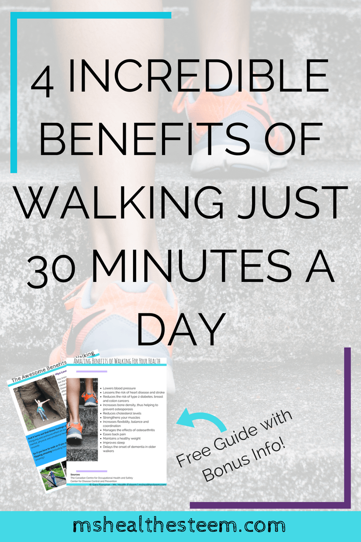 4 Incredible Benefits Of Walking Just 30 Minutes A Day | Ms. Health ...